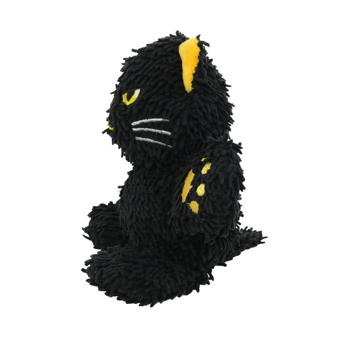 Tuffy Dog Toys - Mighty Microfiber Ball - Halloween Black Cat