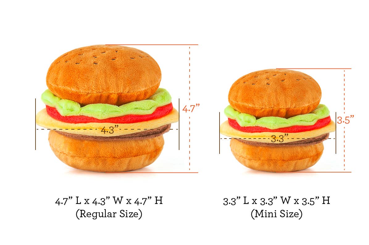 Play Pet Brands - MINI American Classic - Barky Burger
