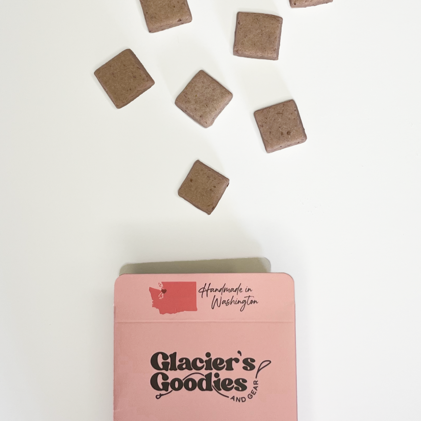Glacier's Goodies - Goat Milk Dog Treats — Dragonfruit & Raspberry (Limited)