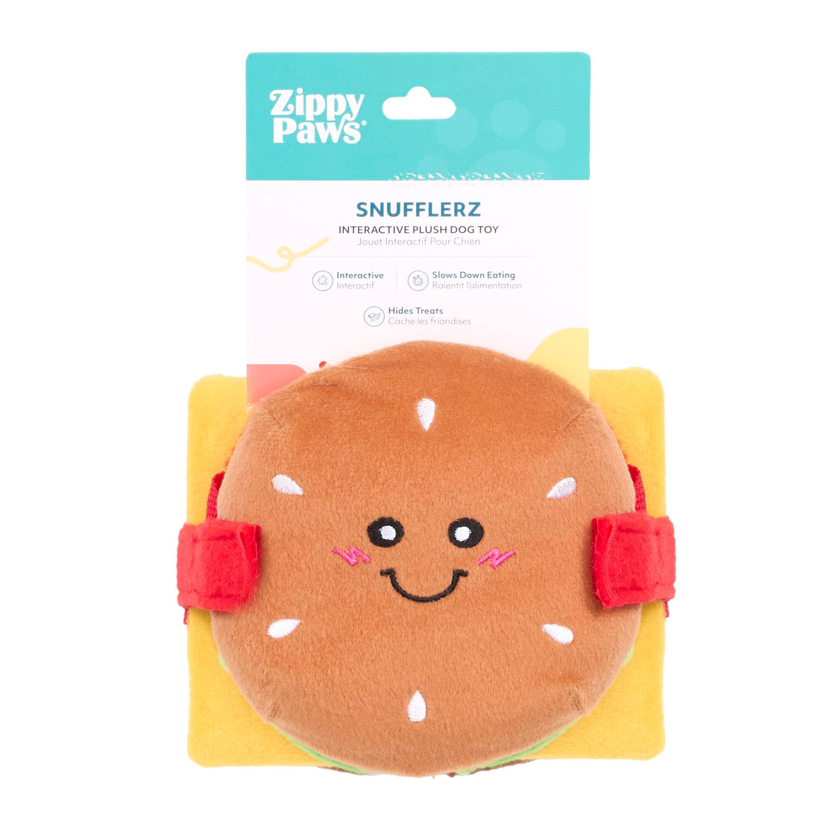ZippyPaws Snufflerz Stacks - Cheeseburger