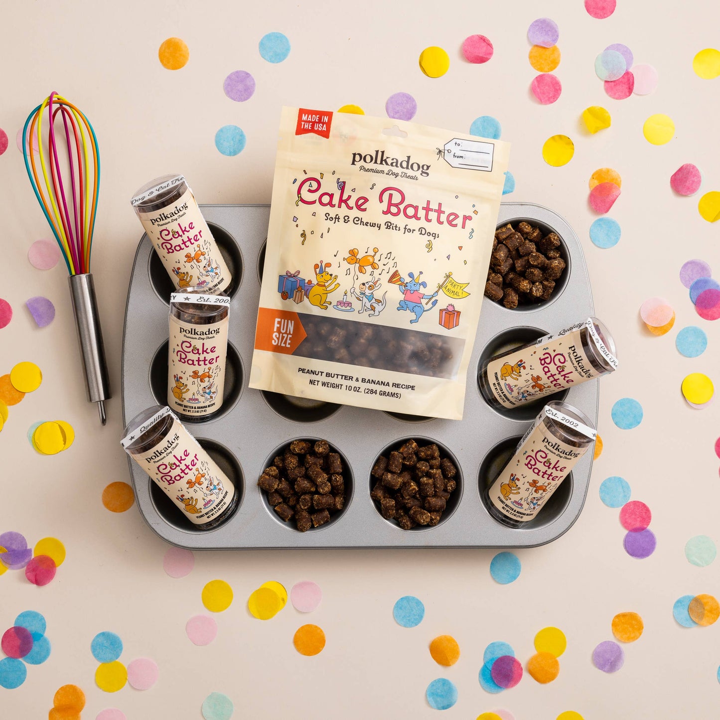 Polkadog - Training Bits - Cake Batter (Peanut Butter & Banana)