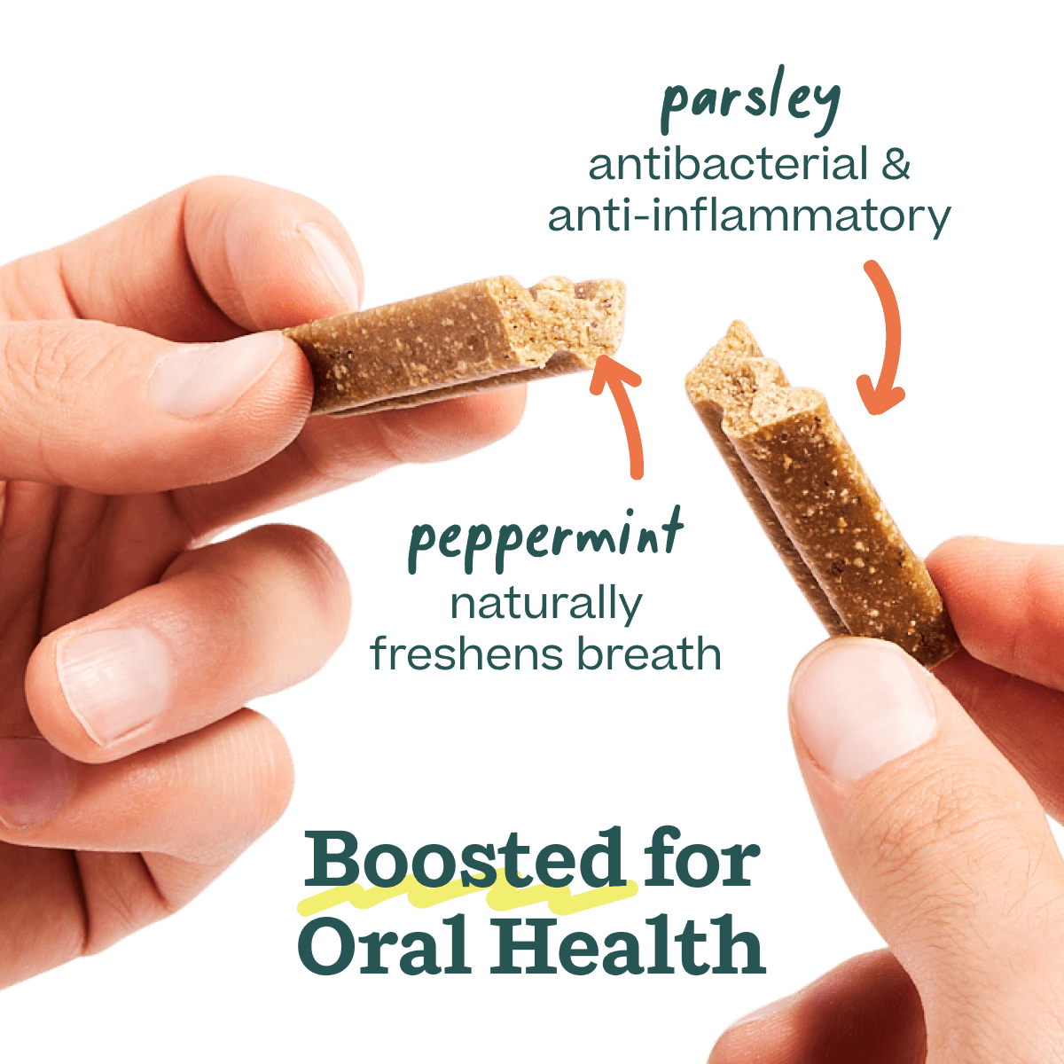 Woof - Bite n' Brush Dental Refills - Chicken