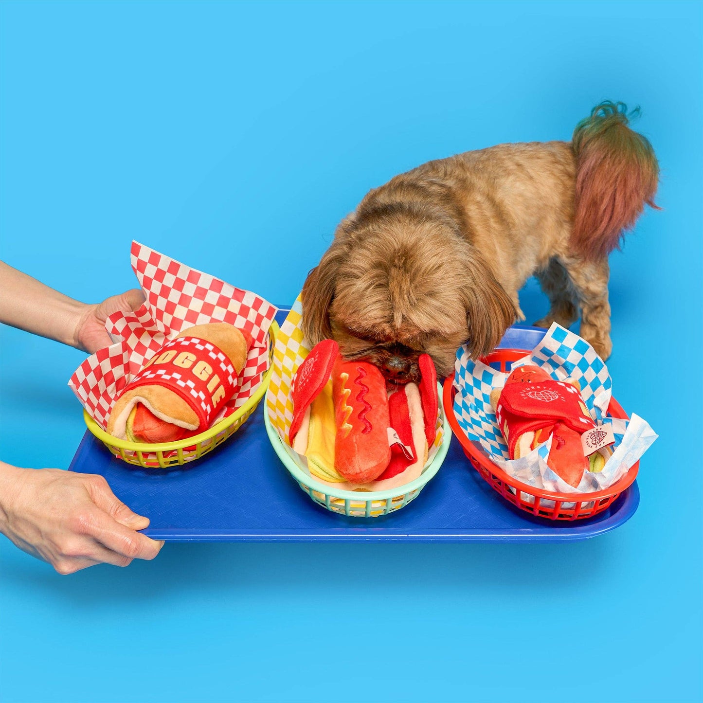 the furryfolks - Hot Doggie Nosework Toy