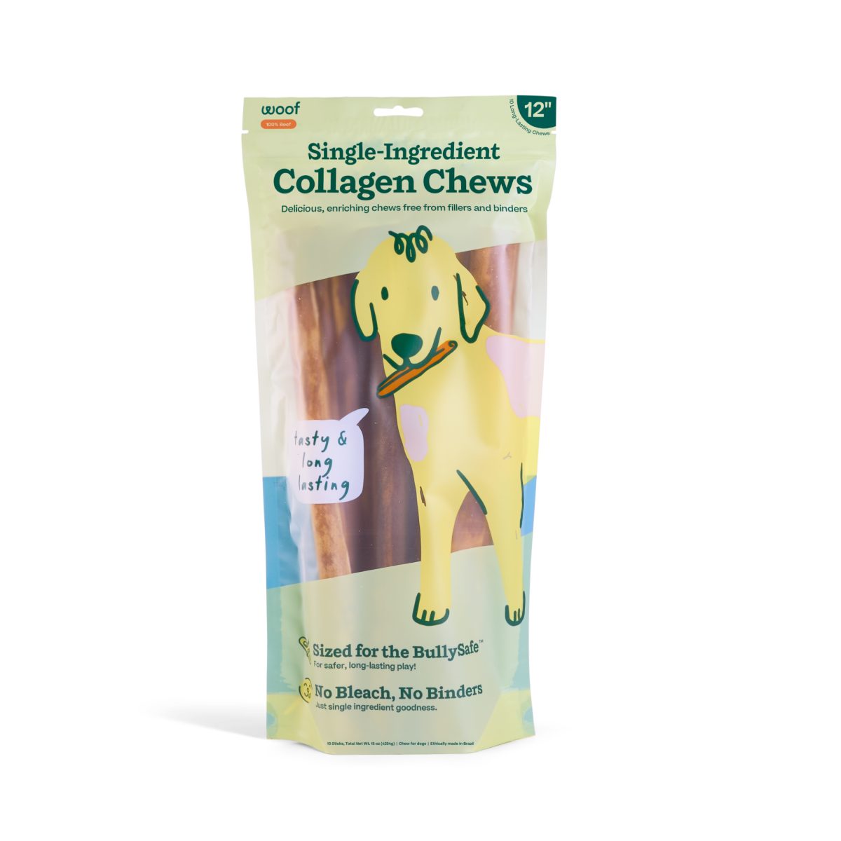 Woof - BullySafe Chews - Pure Collagen