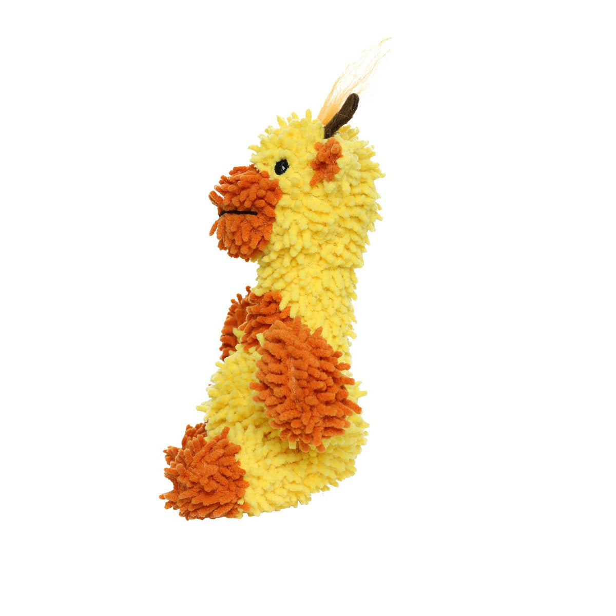 Tuffy Dog Toys - Mighty Microfiber Ball - Giraffe - Jr