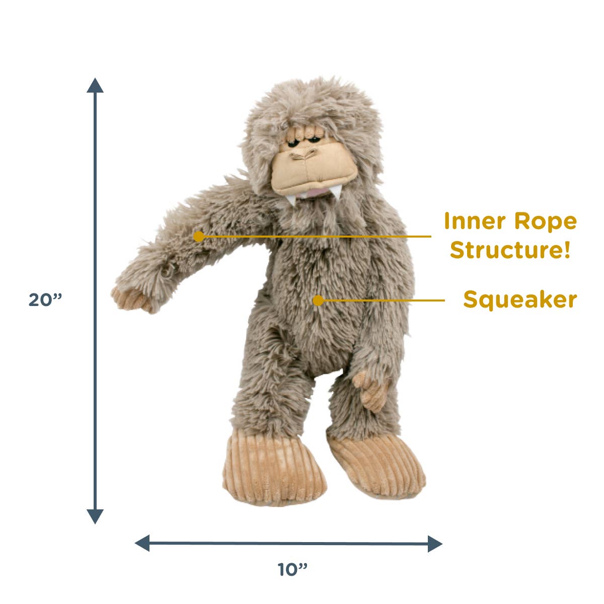 Tall Tails - Stuffless Big Foot