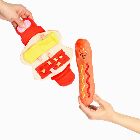 the furryfolks - Hot Doggie Nosework Toy
