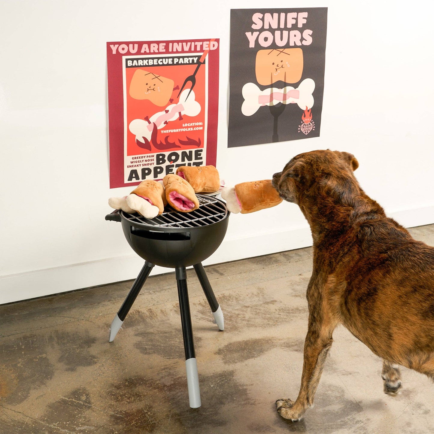 the furryfolks - Bone Appétit Nosework Toy