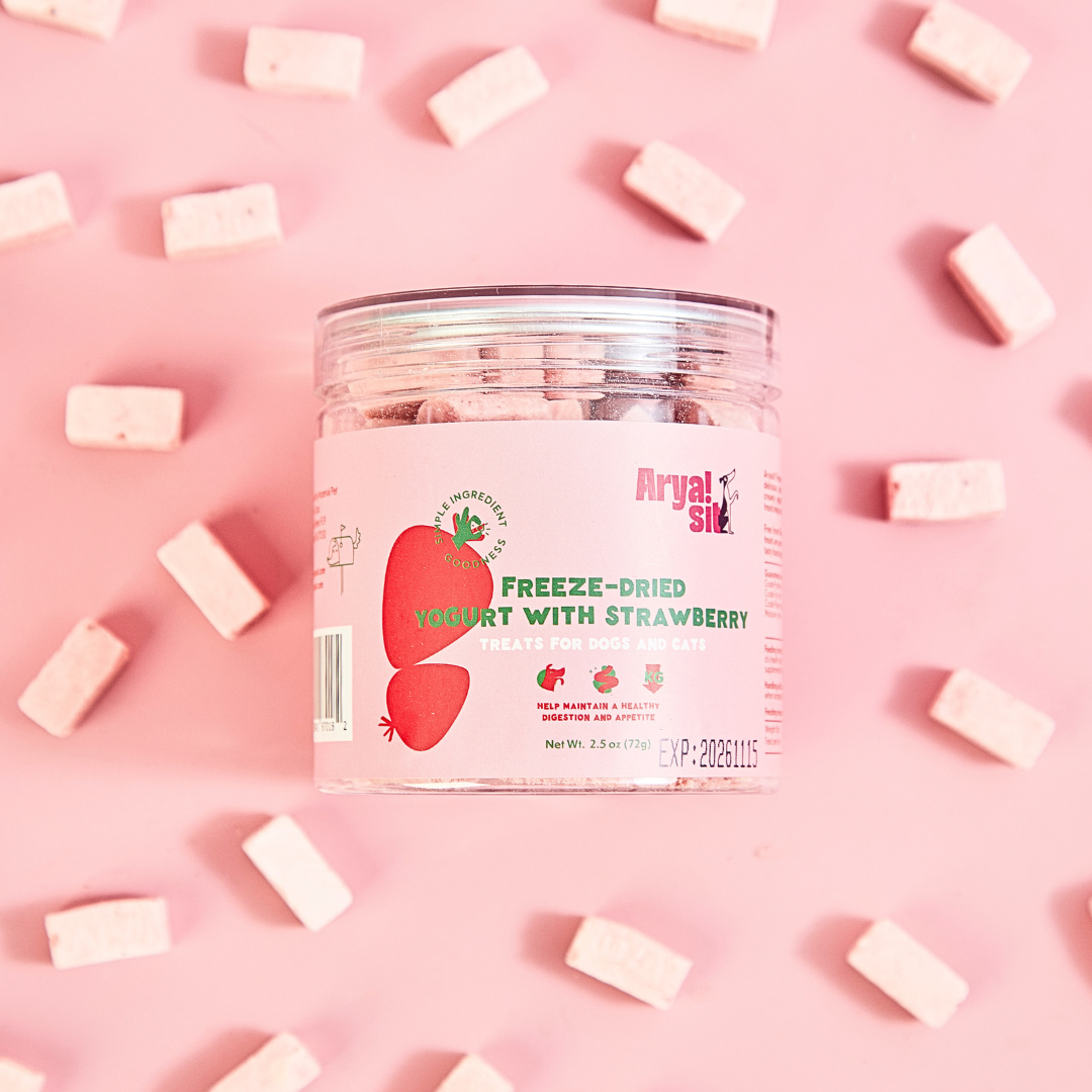 Arya Sit! - Freeze-Dried Strawberry Yogurt