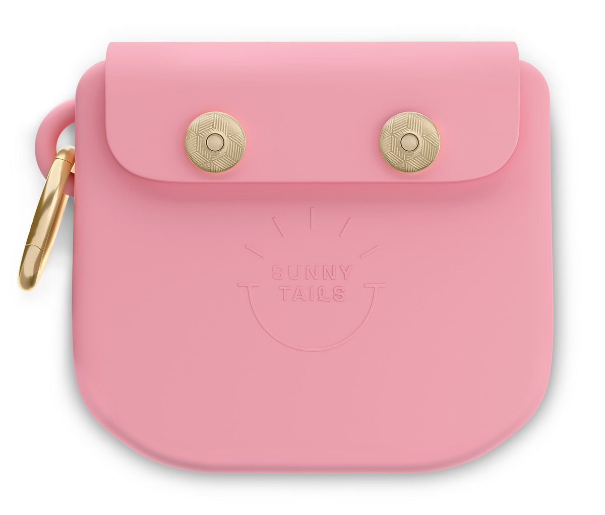 Sunny Tails - Perfect Pink Snap Dog Treat Pouch