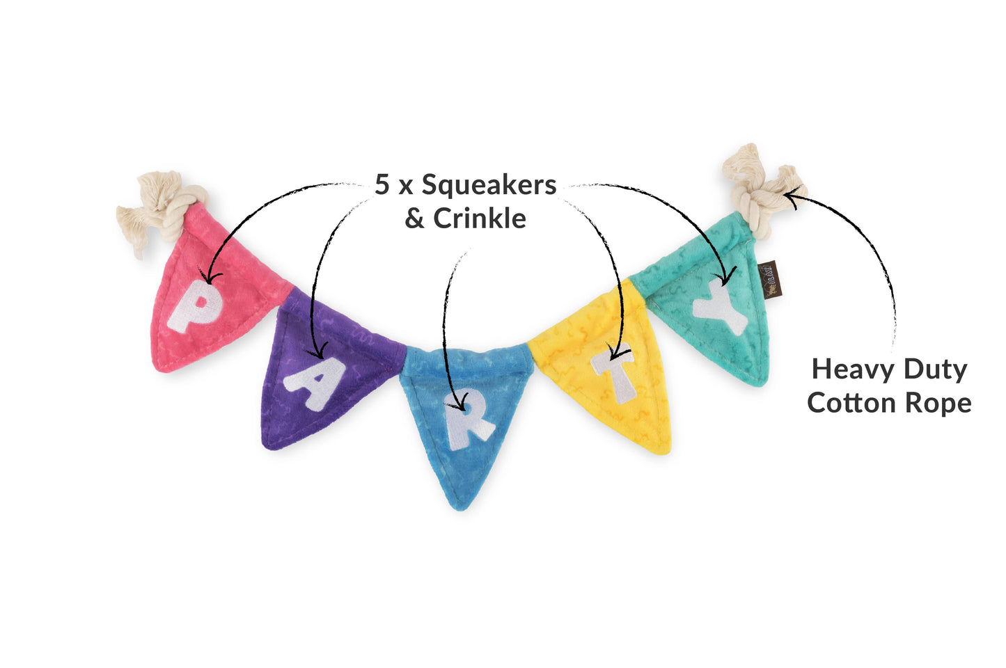 Play Pet Brands - Party Animal - Tug n’ Party Banner