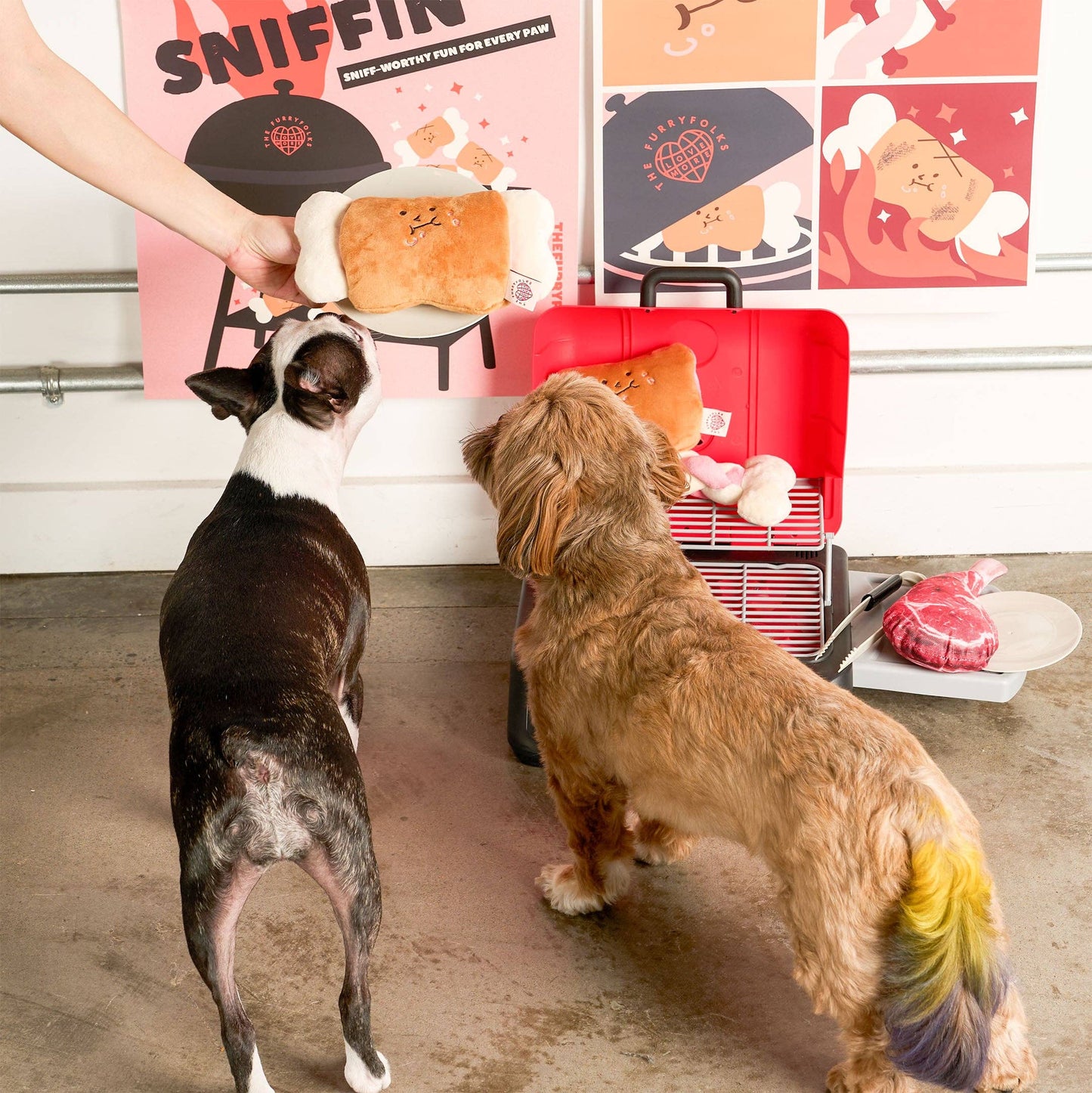 the furryfolks - Bone Appétit Nosework Toy