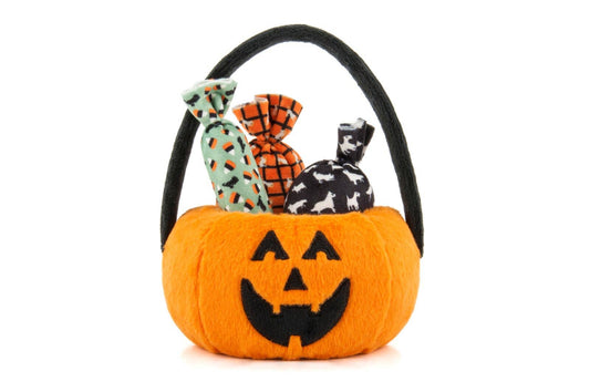 Play Pet Brands - Howl-o-ween Pumpkin Basket