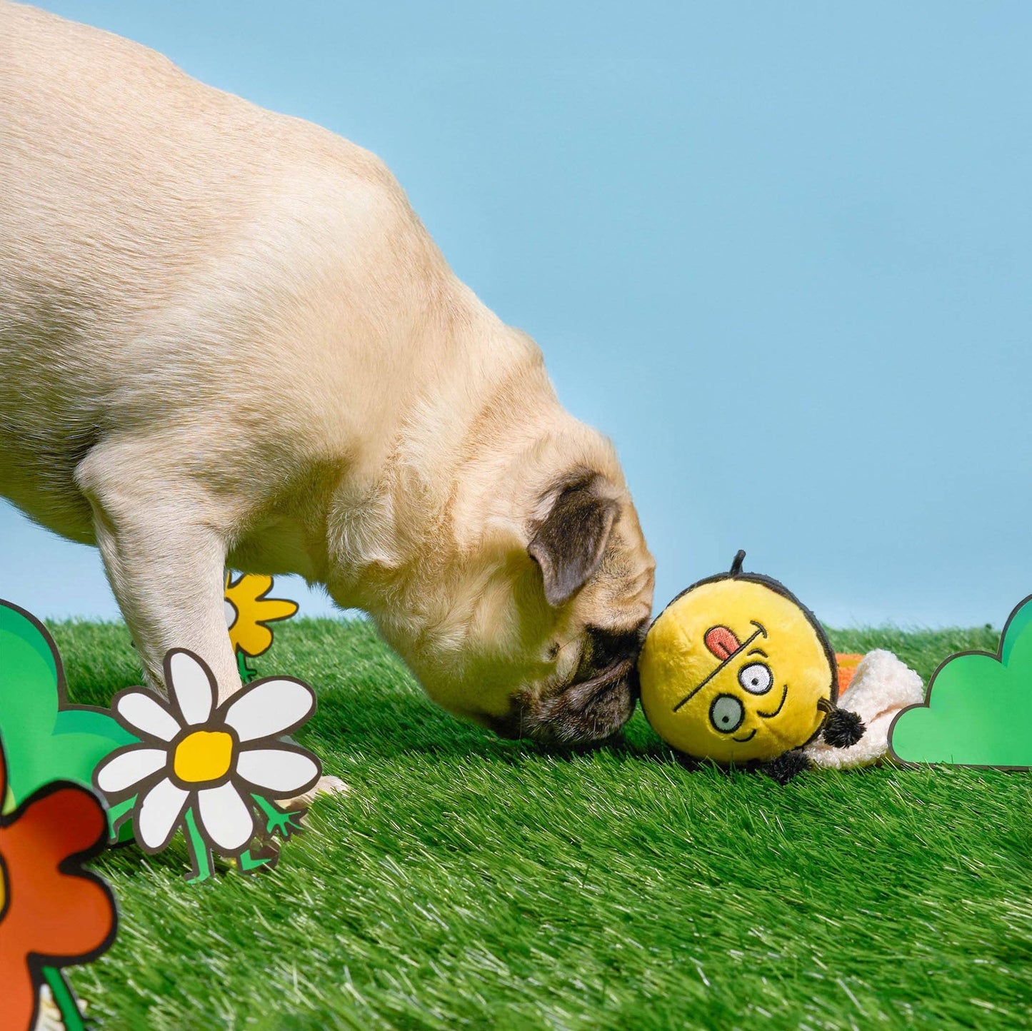 the furryfolks - Bee Happy Nosework Toy