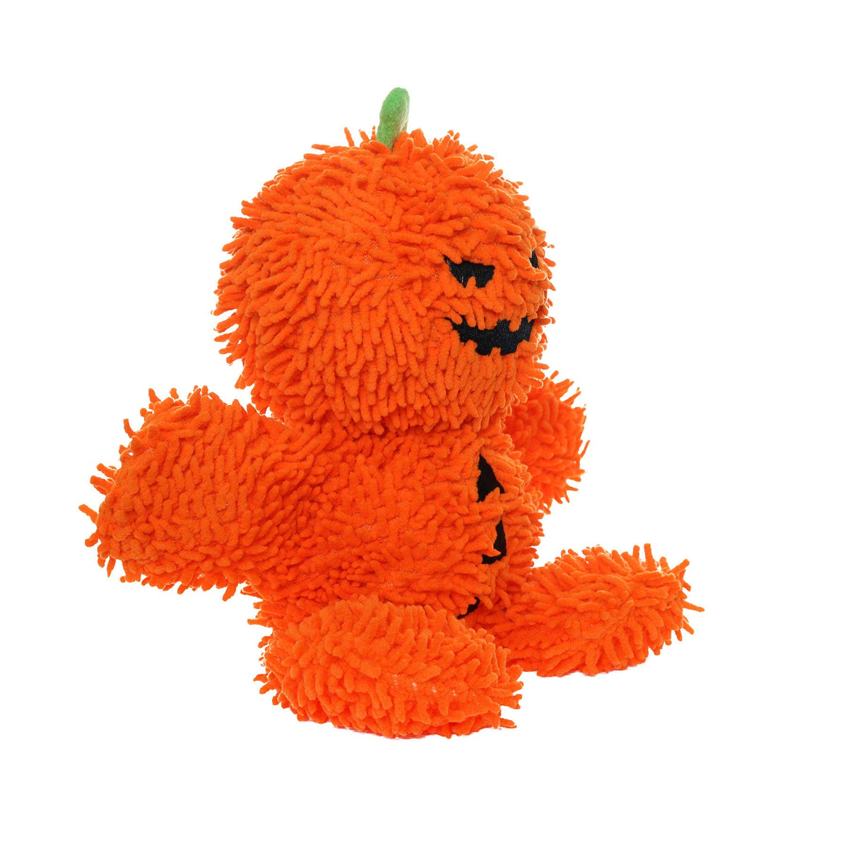 Tuffy Dog Toys - Mighty Microfiber Ball - Halloween Pumpkin Man
