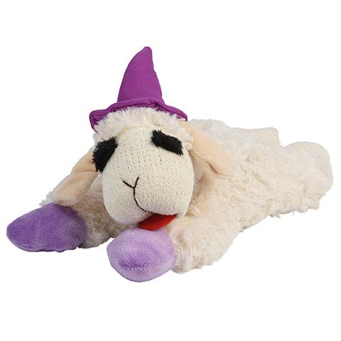 Halloween Lamb Chop with Witch Hat - Purple