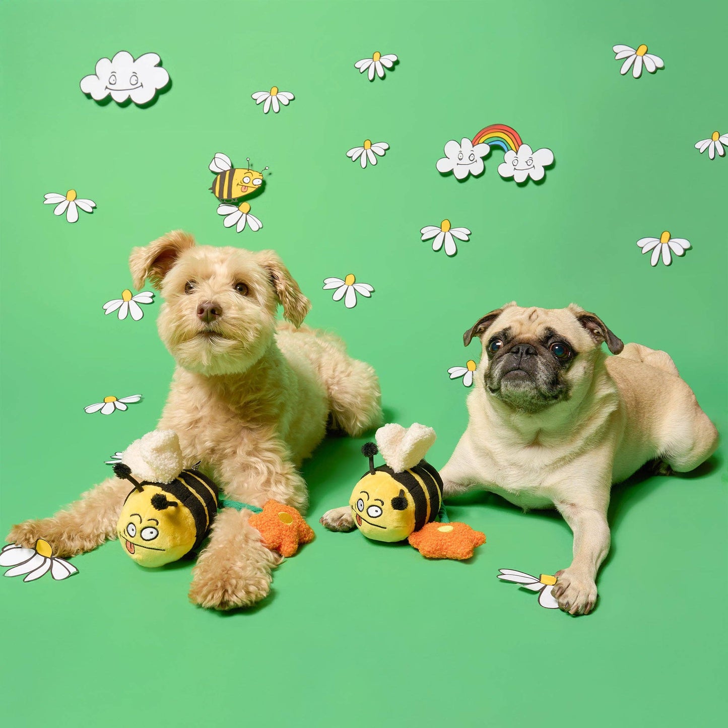 the furryfolks - Bee Happy Nosework Toy