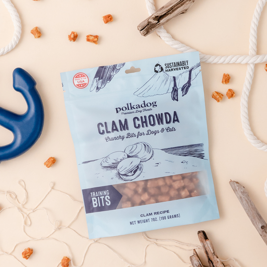 Polkadog - Training Bits - Clam Chowda