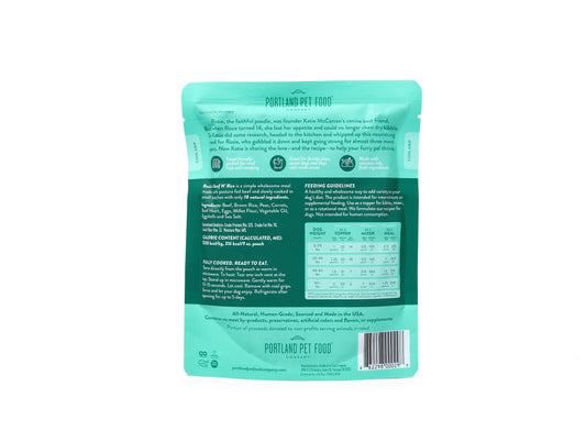 Portland Pet Food Company - Rosie's Beef N Rice