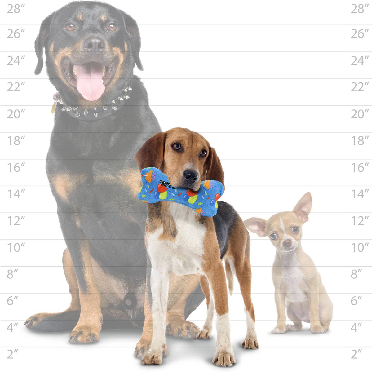 Tuffy Dog Toys - Mighty Celebration - Bone - Medium