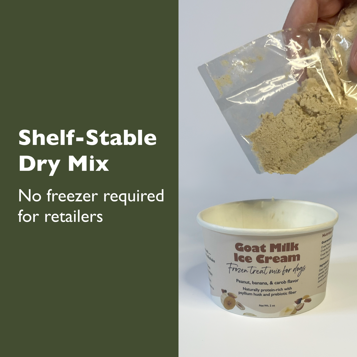 Glacier's Goodies - Goat Milk Dog Ice Cream Mix
