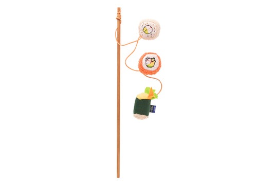 Play Pet Brands - Fog City Pet x Feline Frenzy - Roll With It Wand