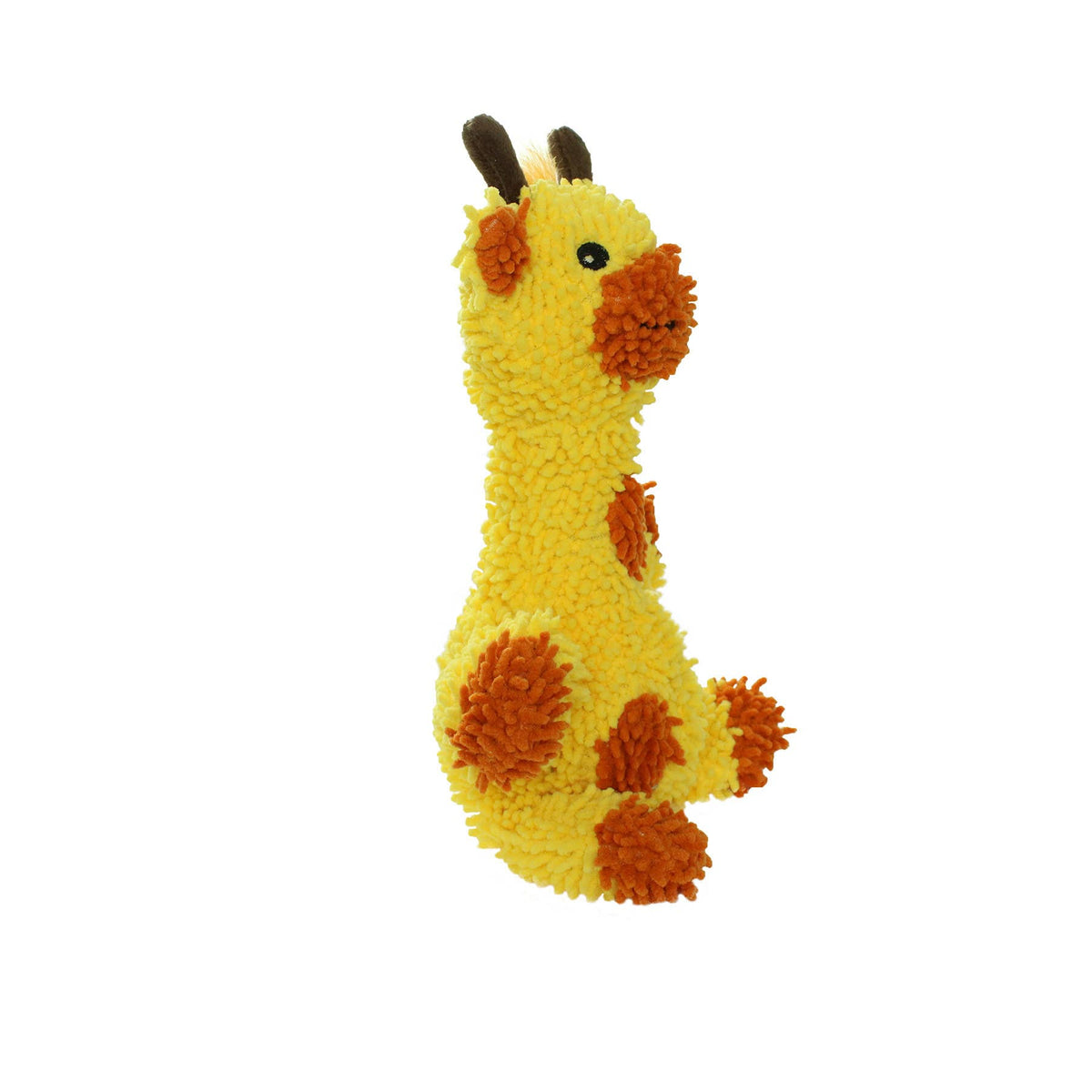 Tuffy Dog Toys - Mighty Microfiber Ball - Giraffe - Medium