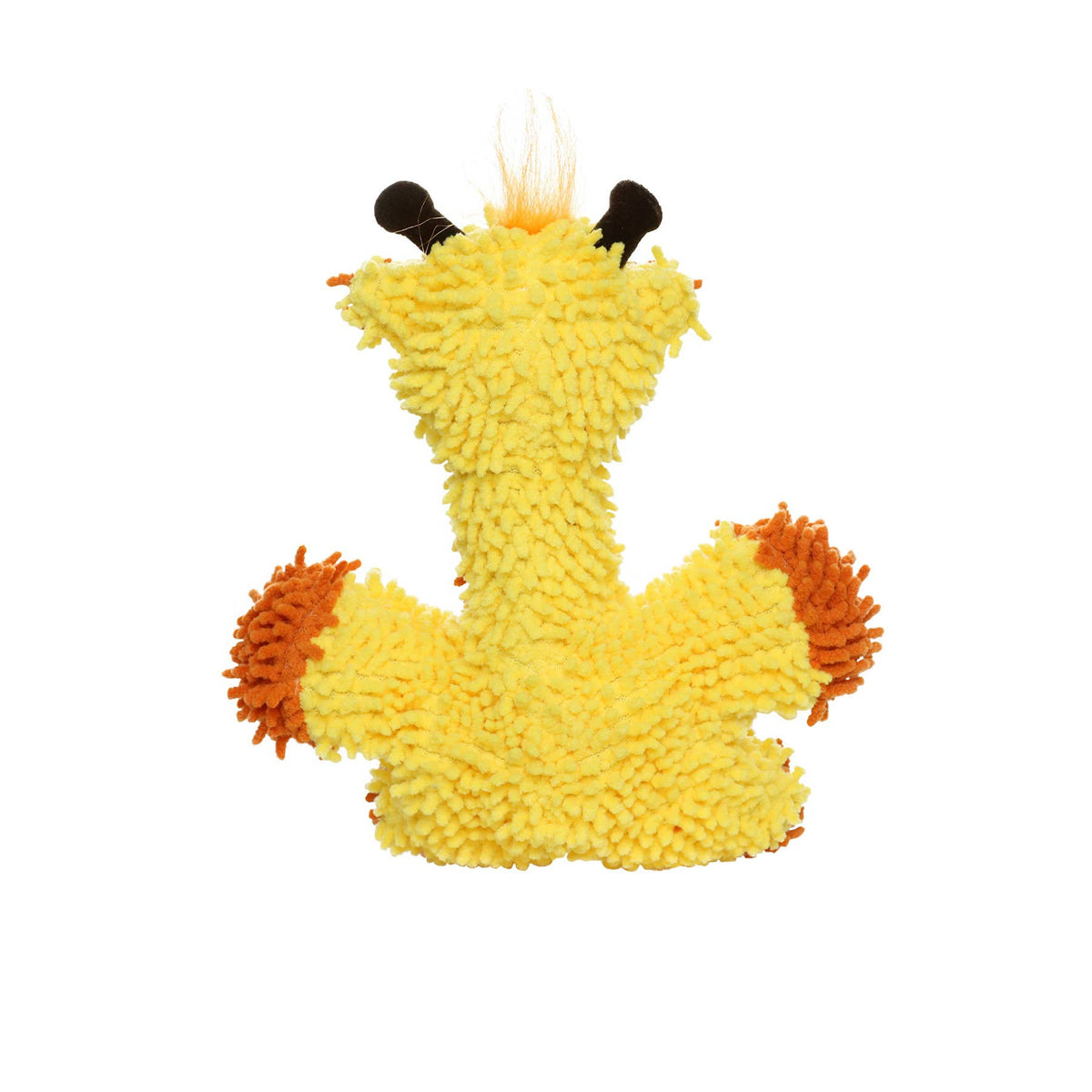 Tuffy Dog Toys - Mighty Microfiber Ball - Giraffe - Jr