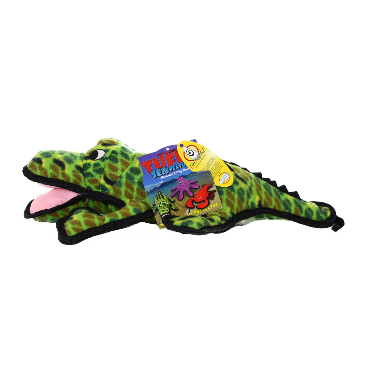 Tuffy Dog Toys - Tuffy Ocean  Alligator - Large