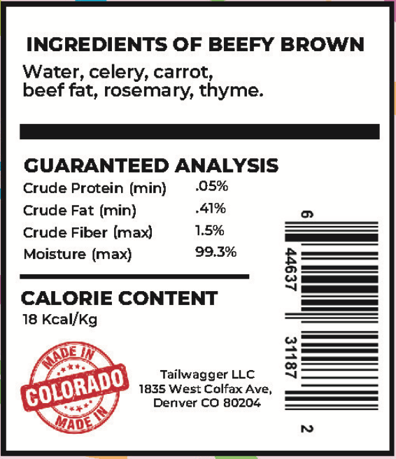 Tailwagger Dog Beer - Beefy Brown Ale