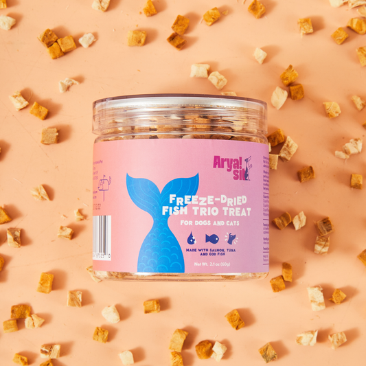 Arya Sit! - Freeze-Dried Fish Trio