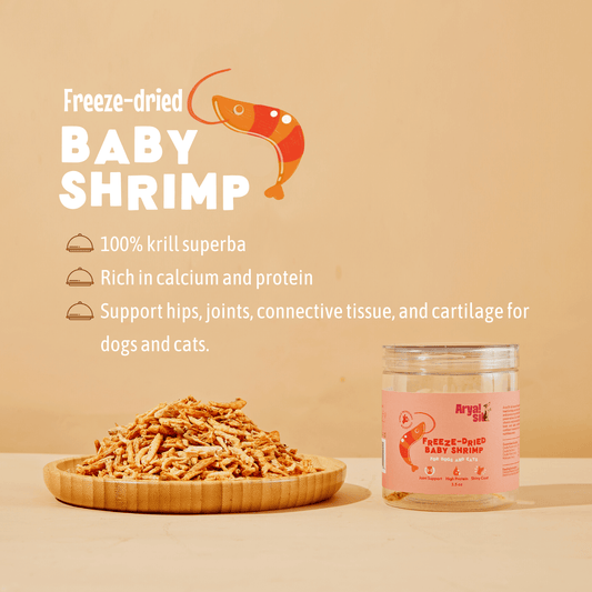 Arya Sit! - Freeze-Dried Baby Shrimp