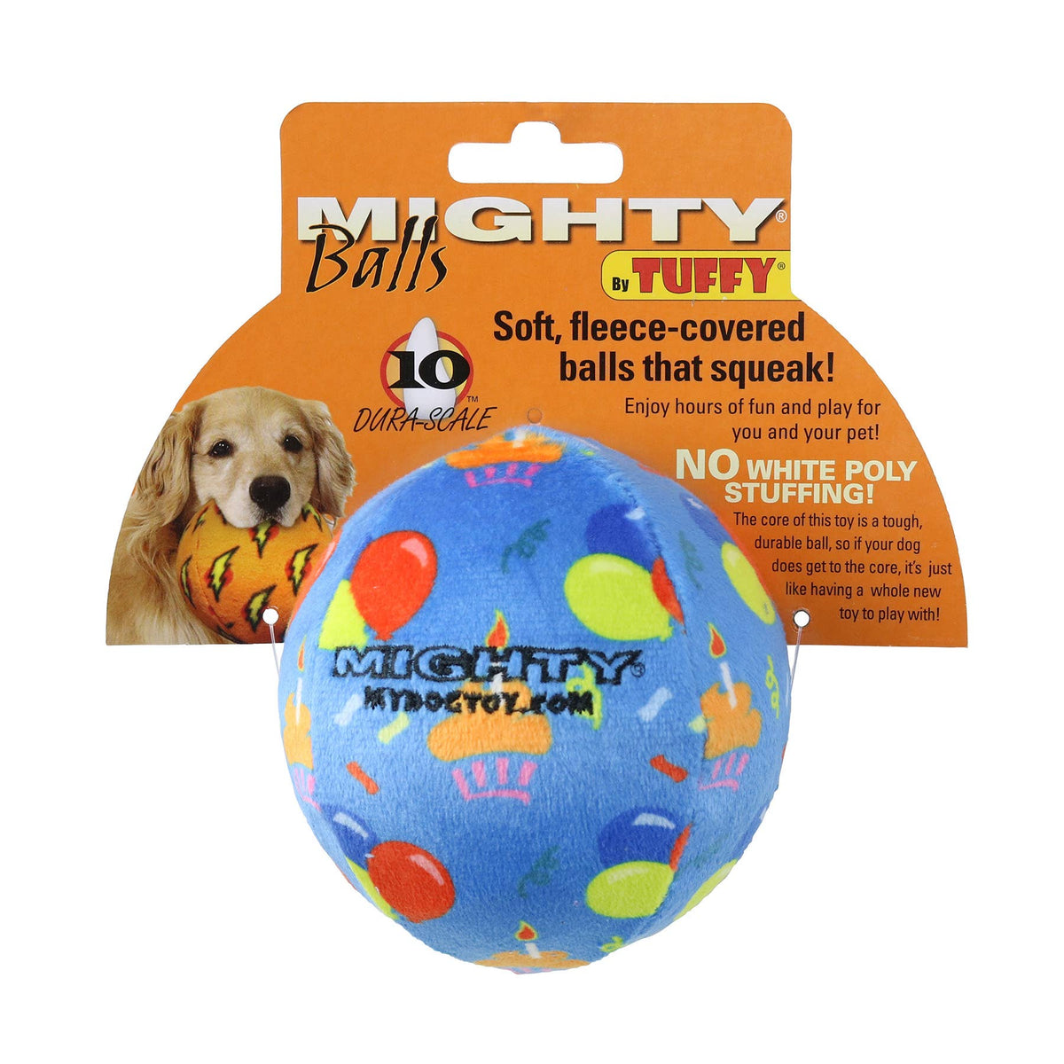 Tuffy Dog Toys - Mighty Celebration - Ball - Medium