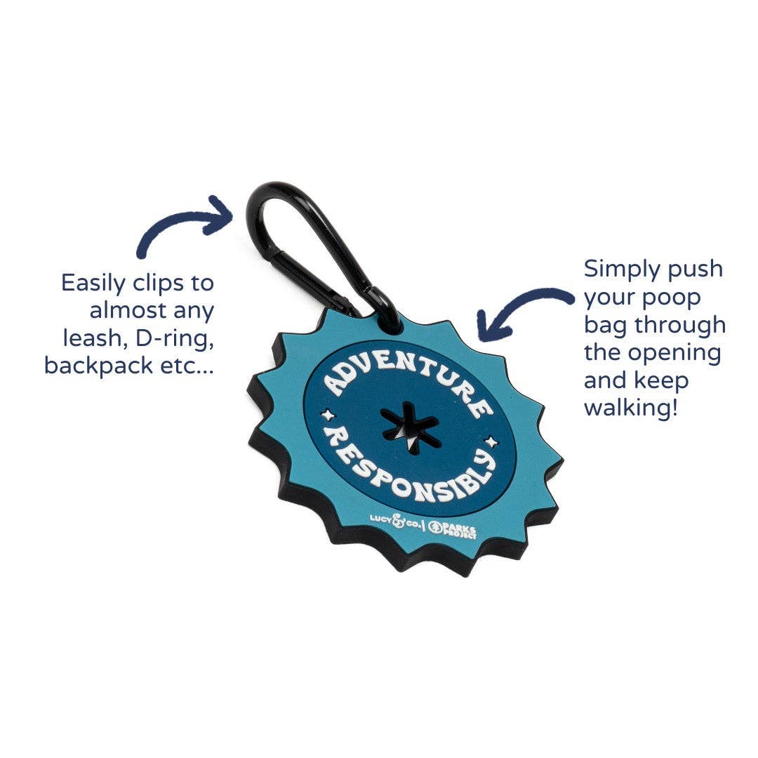 Lucy & Co. x Parks Project - Adventure Responsibly Poop Clip
