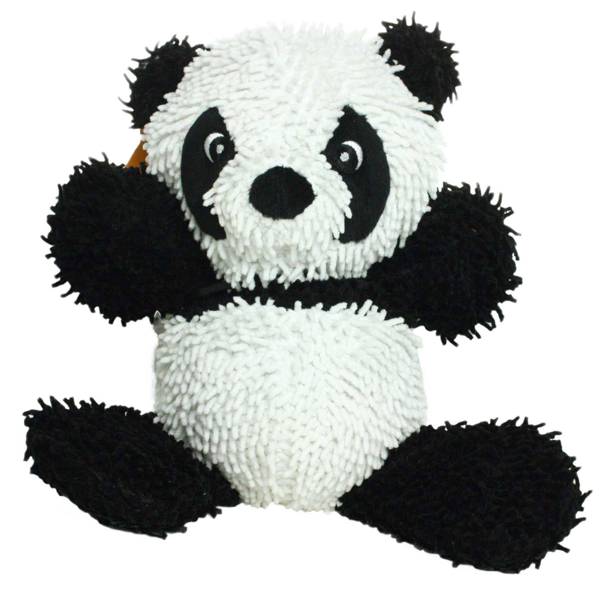 Tuffy Dog Toys - Mighty Microfiber Ball - Panda - Large