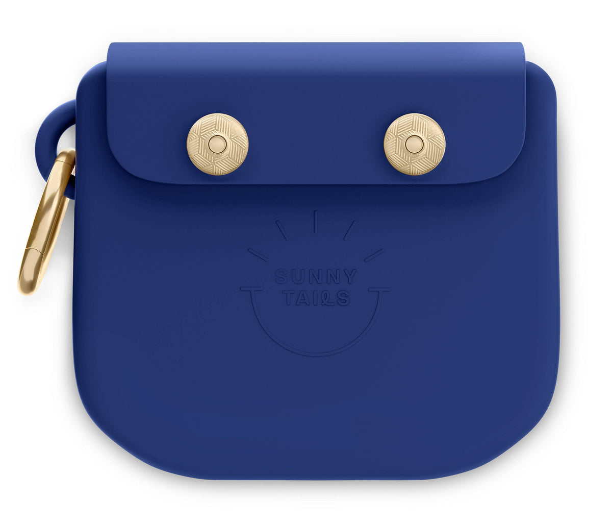 Sunny Tails - Signature Navy Snap Dog Treat Pouch