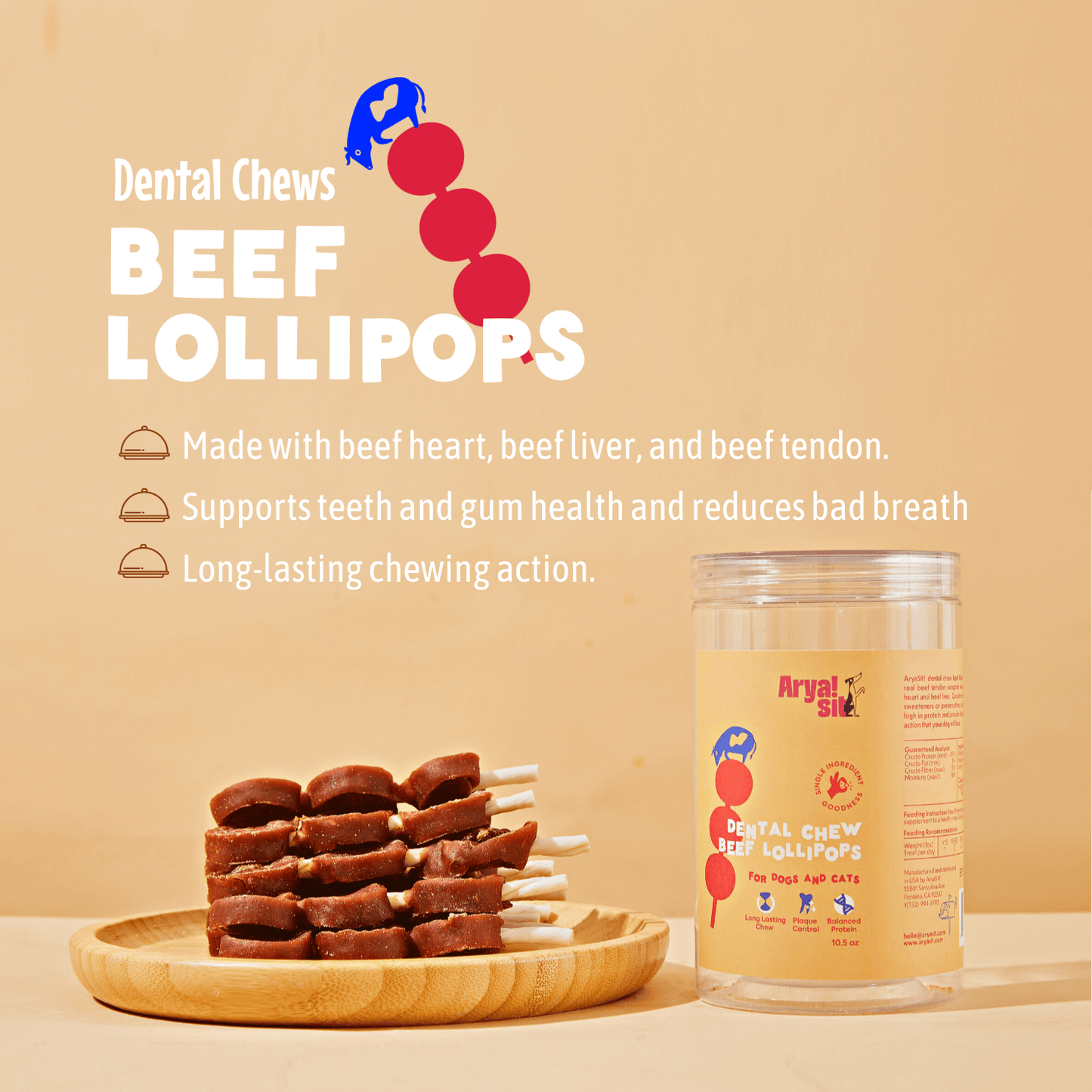 Arya Sit! - Beef Lollipops