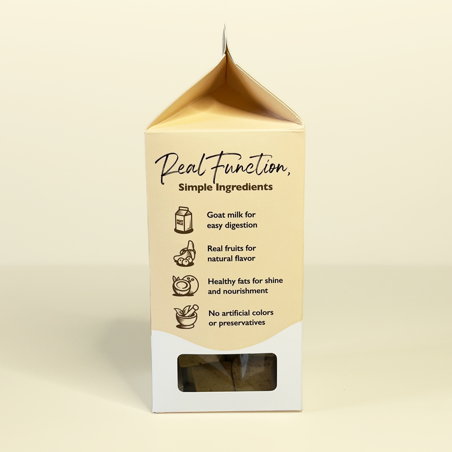 Glacier's Goodies - Goat Milk Dog Treats — Peanut & Banana