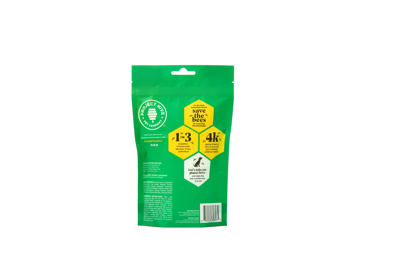 Project Hive Pet Company - Dental Chew Sticks - Medium/Large