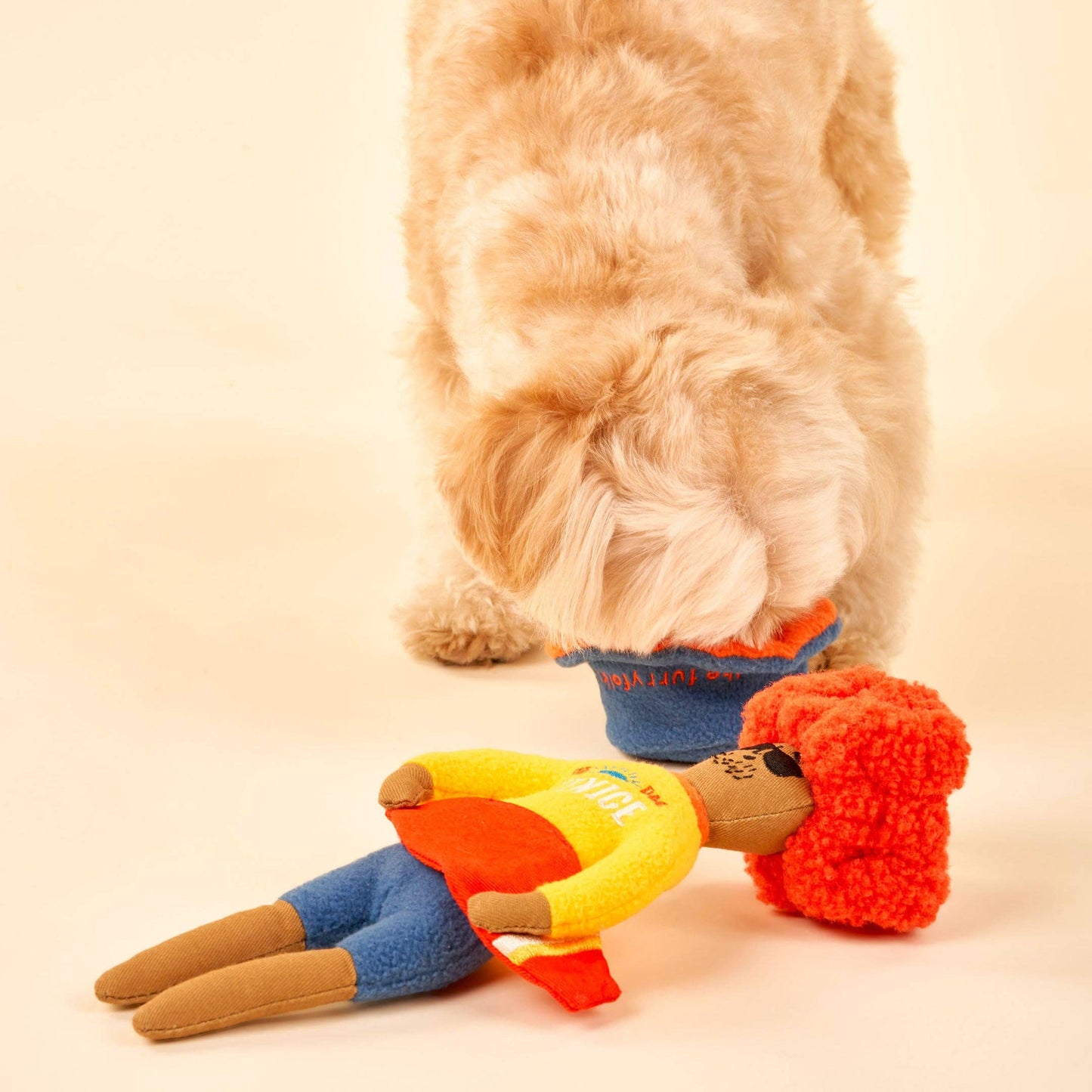 the furryfolks - Surfer Hooman Nosework Toy