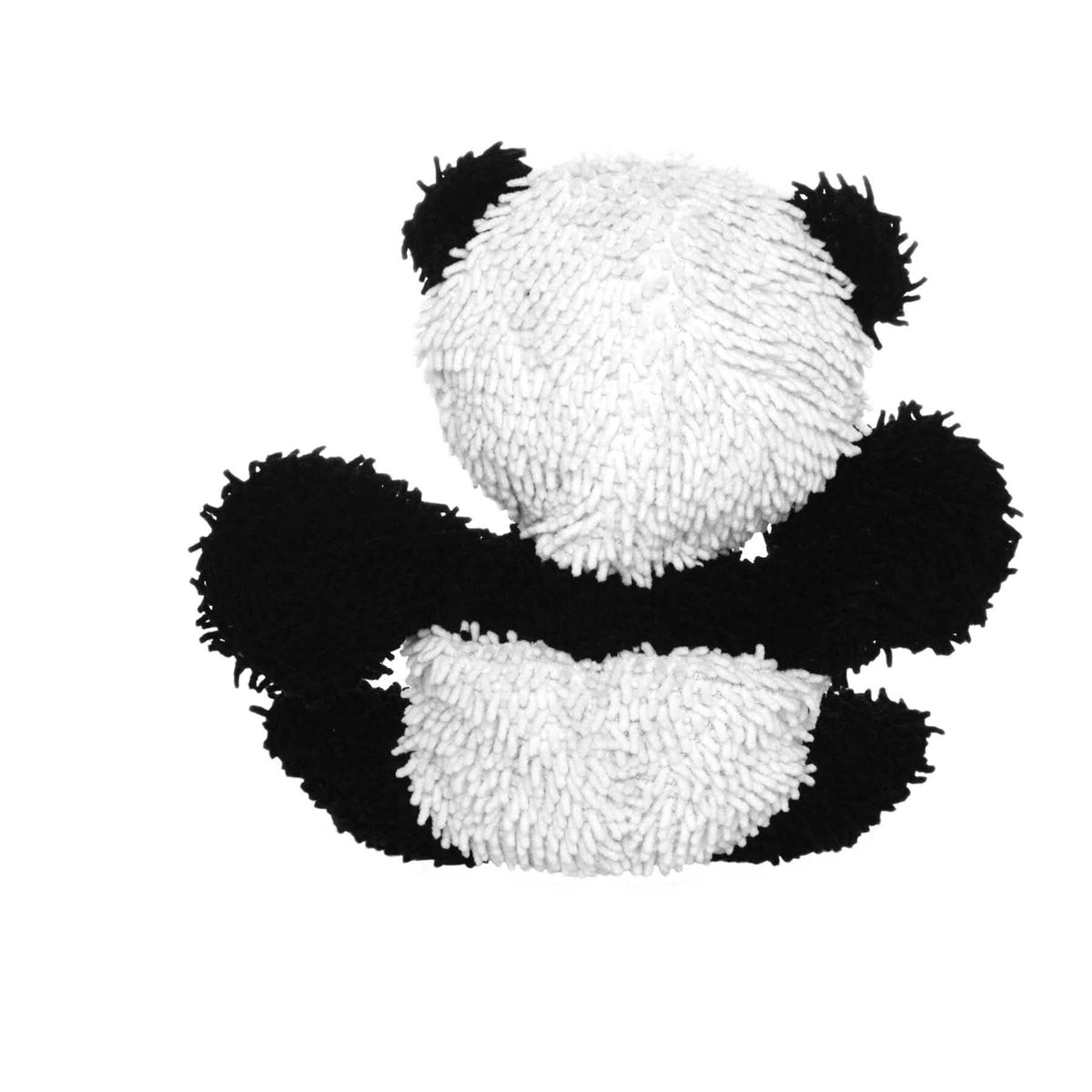 Tuffy Dog Toys - Mighty Microfiber Ball - Panda - Large