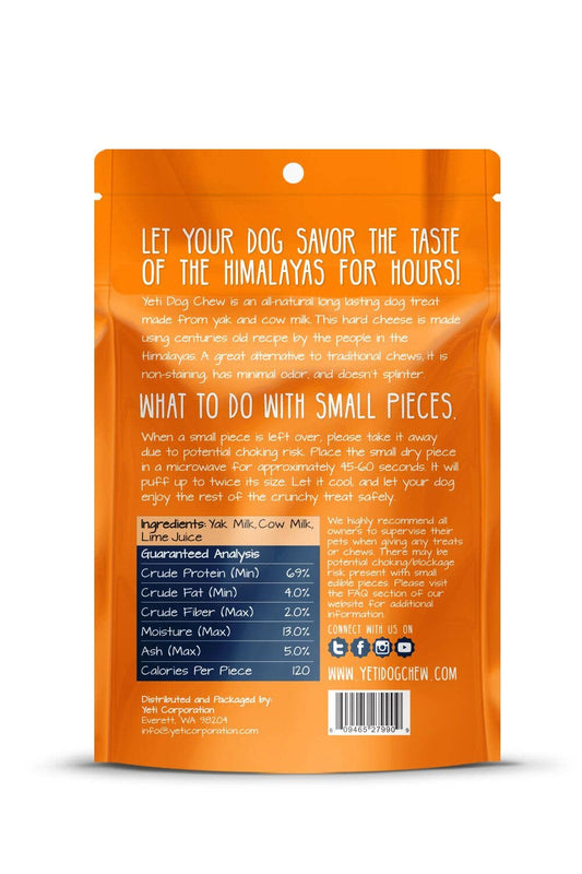 Yeti Dog Chew - Small (3-pack, 3.5oz)