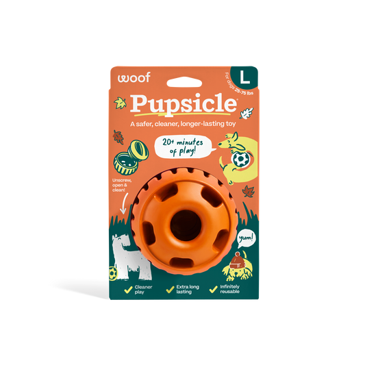 Woof - The Pupsicle - Fall Orange (Large)