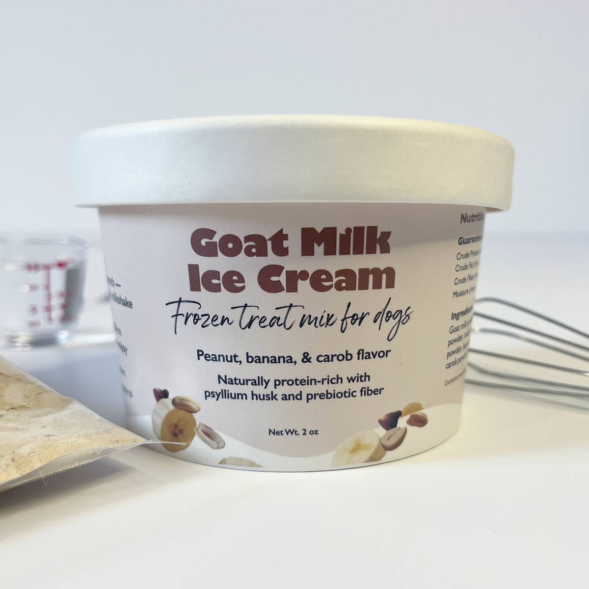 Glacier's Goodies - Goat Milk Dog Ice Cream Mix
