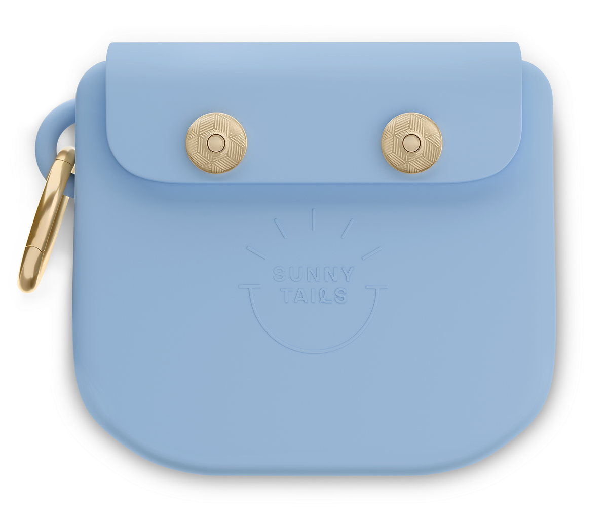 Sunny Tails - Malibu Blue Snap Dog Treat Pouch