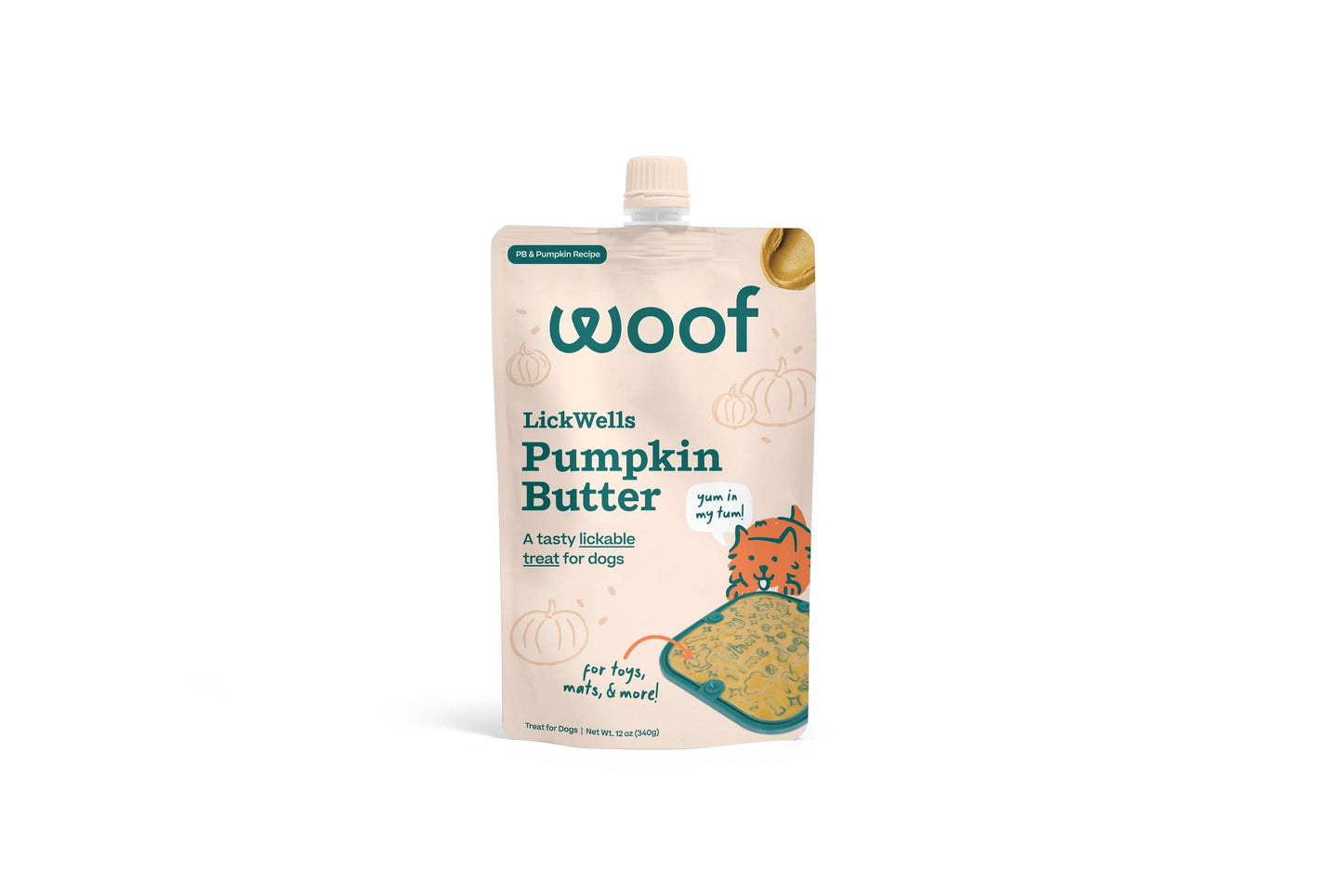Woof - LickWells - Pumpkin Butter