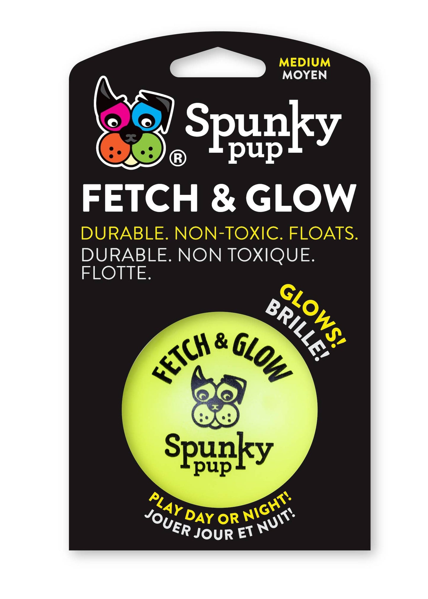 Spunky Pup - Fetch and Glow Ball