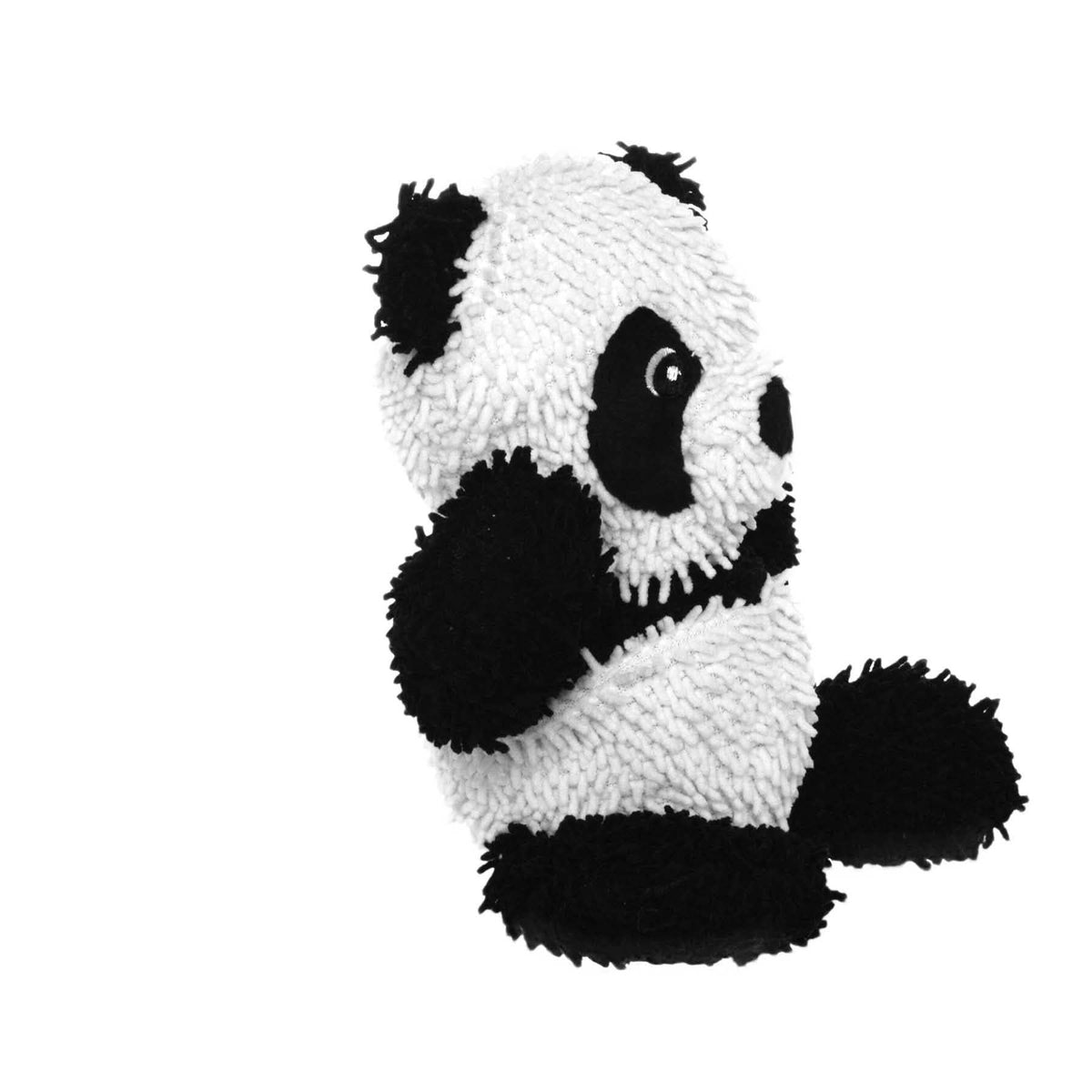 Tuffy Dog Toys - Mighty Microfiber Ball - Panda - Large