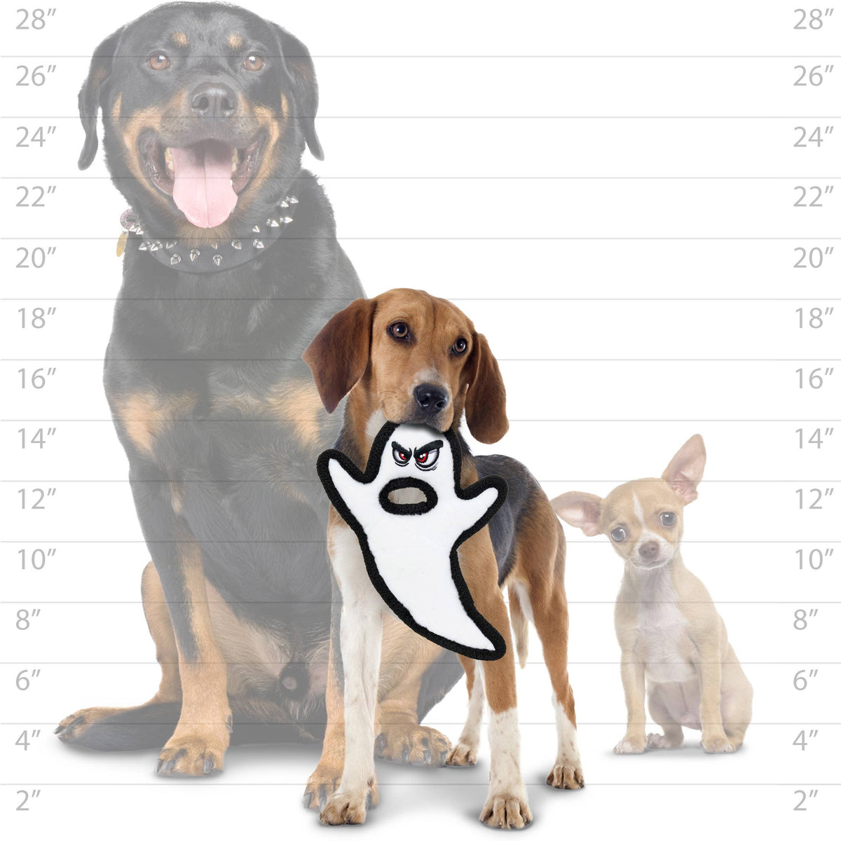 Tuffy Dog Toys - Tuffy Halloween - Ghost
