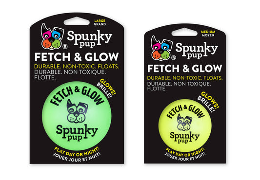 Spunky Pup - Fetch and Glow Ball